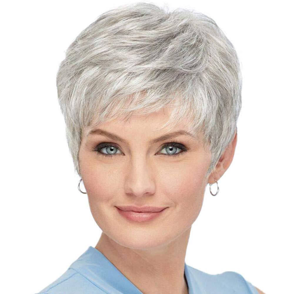 Wig Fashion Short Grey