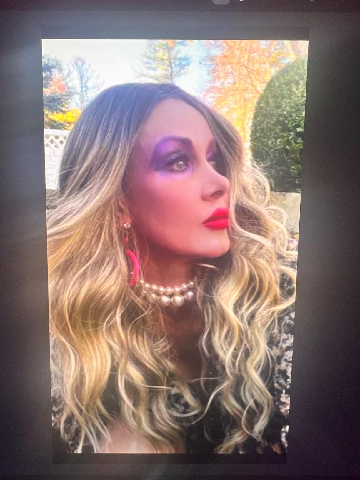 Gradual mid split, medium long hair, long waves review Erika H