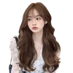 Long curly air bangs fashion big waves,wig
