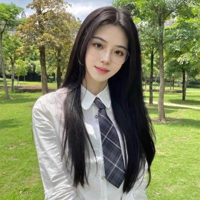 Waist-length black midsection bangs with long straight hair,wig 01