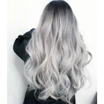 Big Wave Wig Female Long Curled Hair Gradient Color,wig