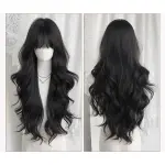 Large wave high temperature silk simulation long curly wig