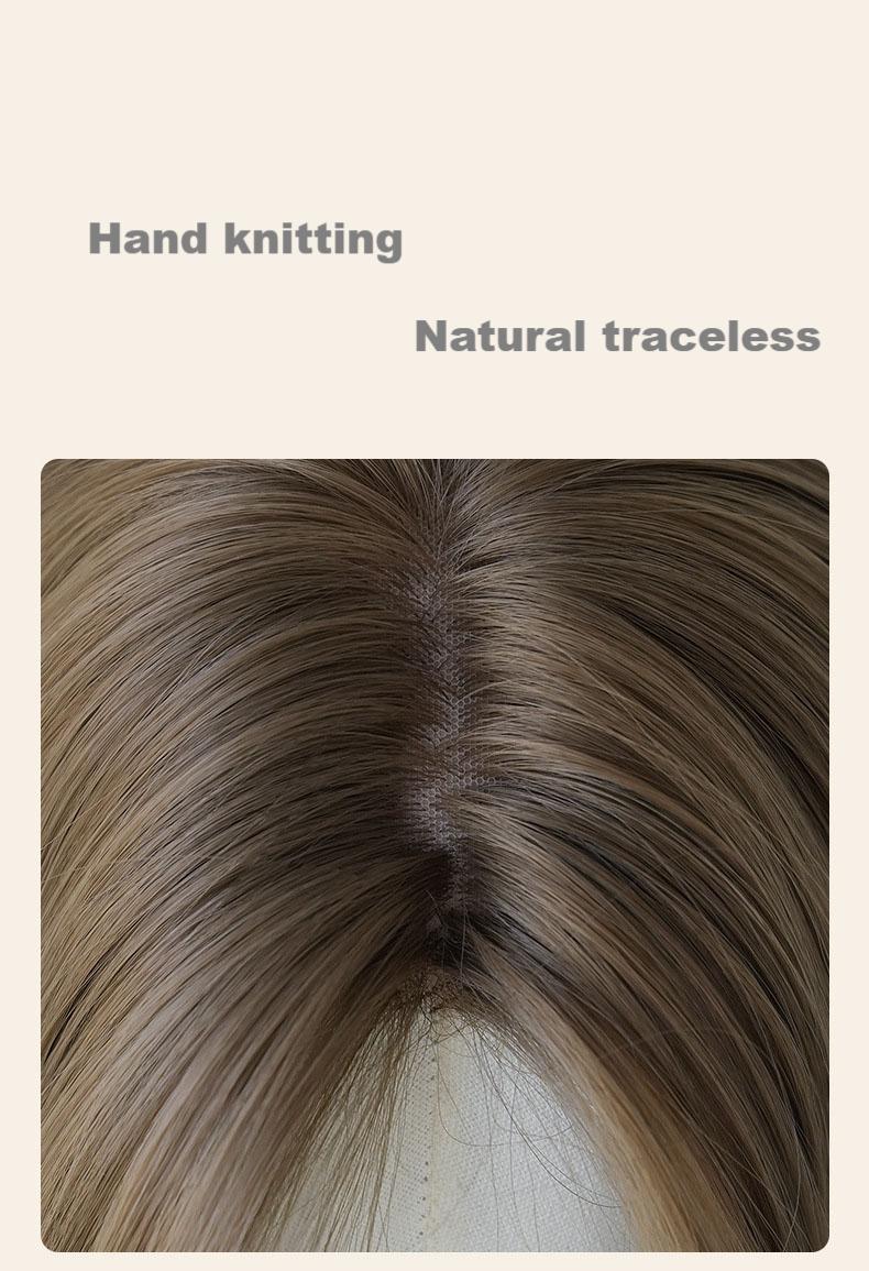 Long straight hair lace hand hook full head cover,wig