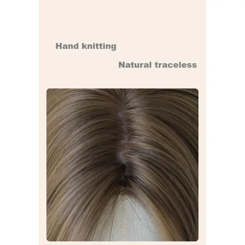 Long straight hair lace hand hook full head cover,wig