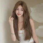 Long straight hair lace hand hook full head cover,wig