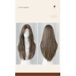 Long straight hair lace hand hook full head cover,wig