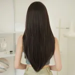 Long straight wig
