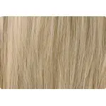 Medium length white gold full head wig