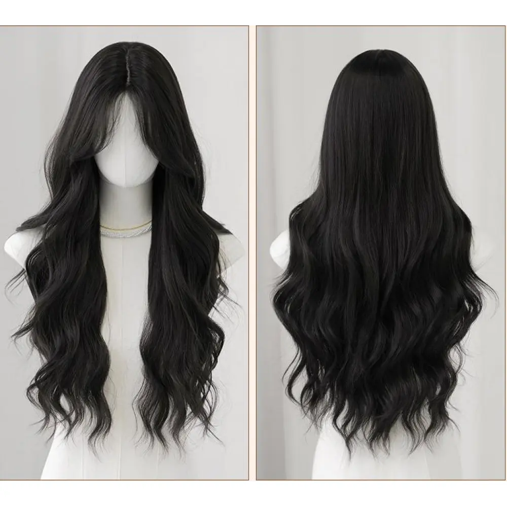Medium sized large wavy long curly hair,wig