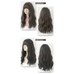 Internet celebrity long French lazy ripple roll,wig