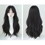 Korean style atmosphere with long curly hair,wig