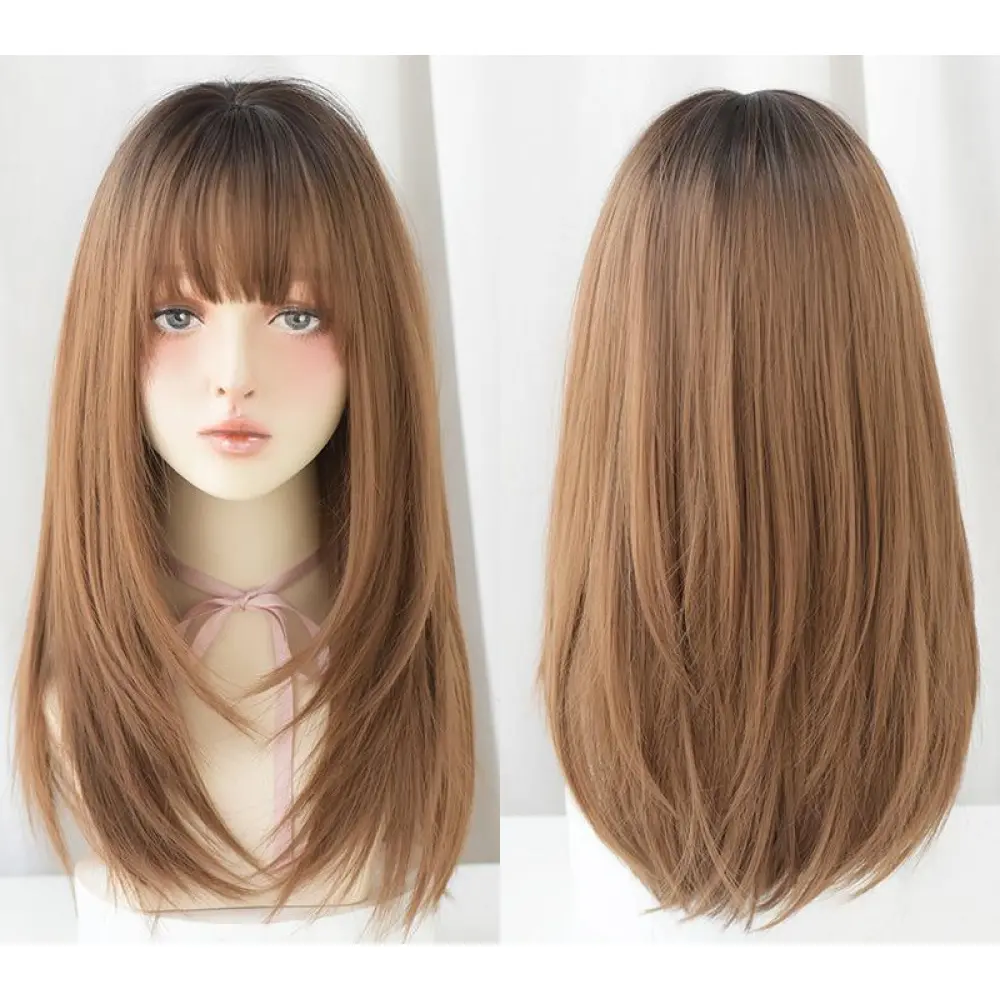 Korean style layered long broken hair,wig