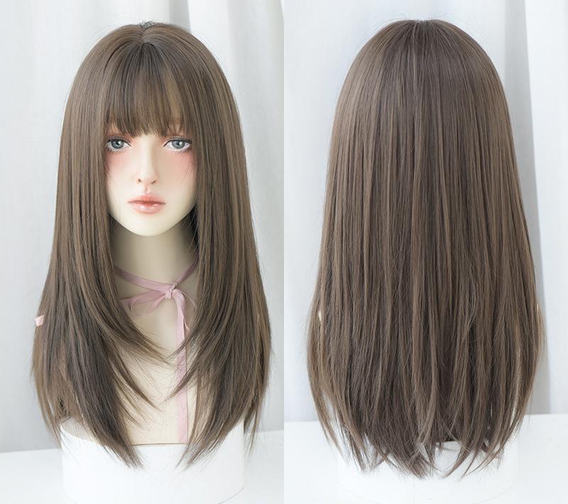Korean style layered long broken hair,wig