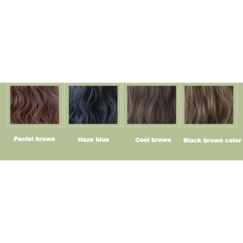 Retro romantic forest style bangs naturally fluffy medium long hair,wig