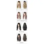 Girl group with big waves and long curly hair,wig