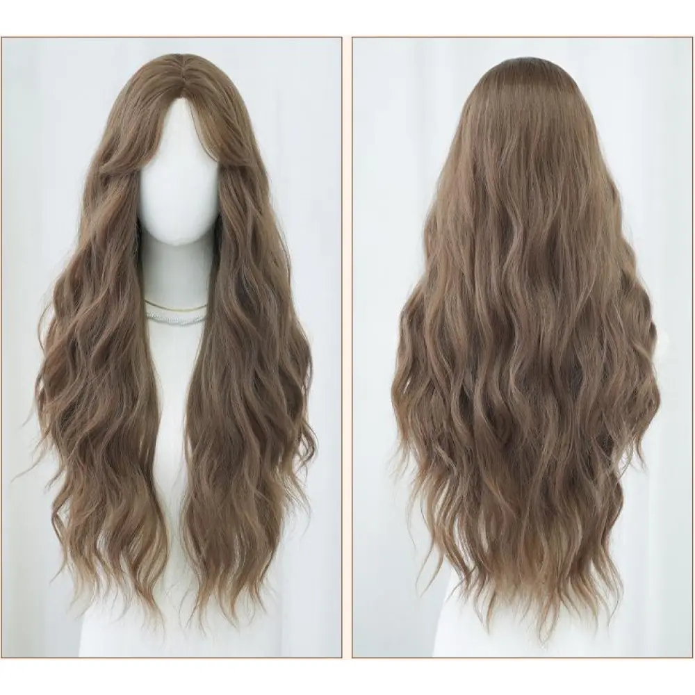 Temperament is divided into long curly hair,wig