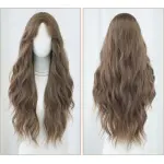 Temperament is divided into long curly hair,wig