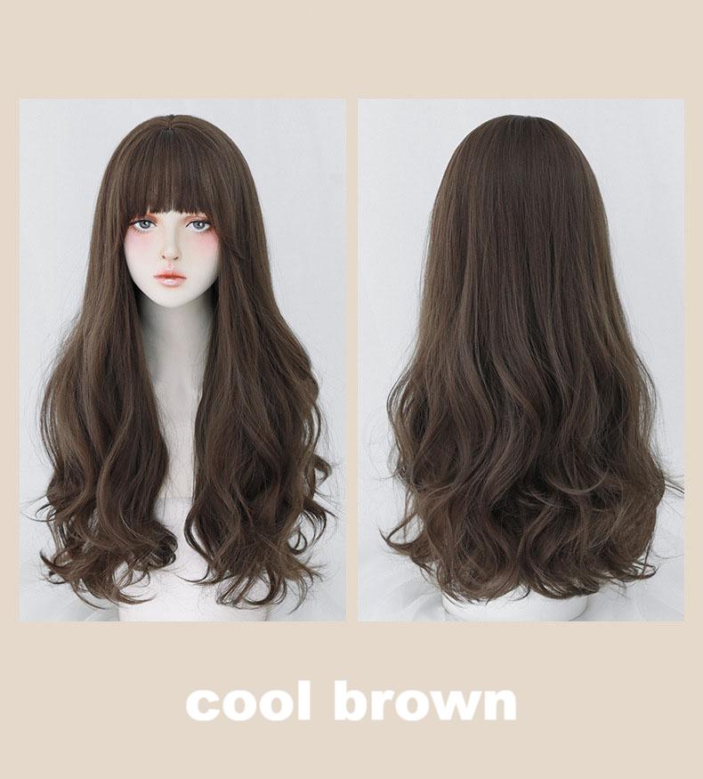 Gentle temperament and waist length curly hair,wig