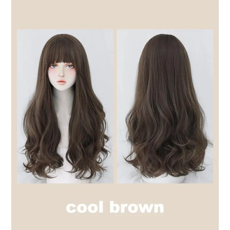 Gentle temperament and waist length curly hair,wig