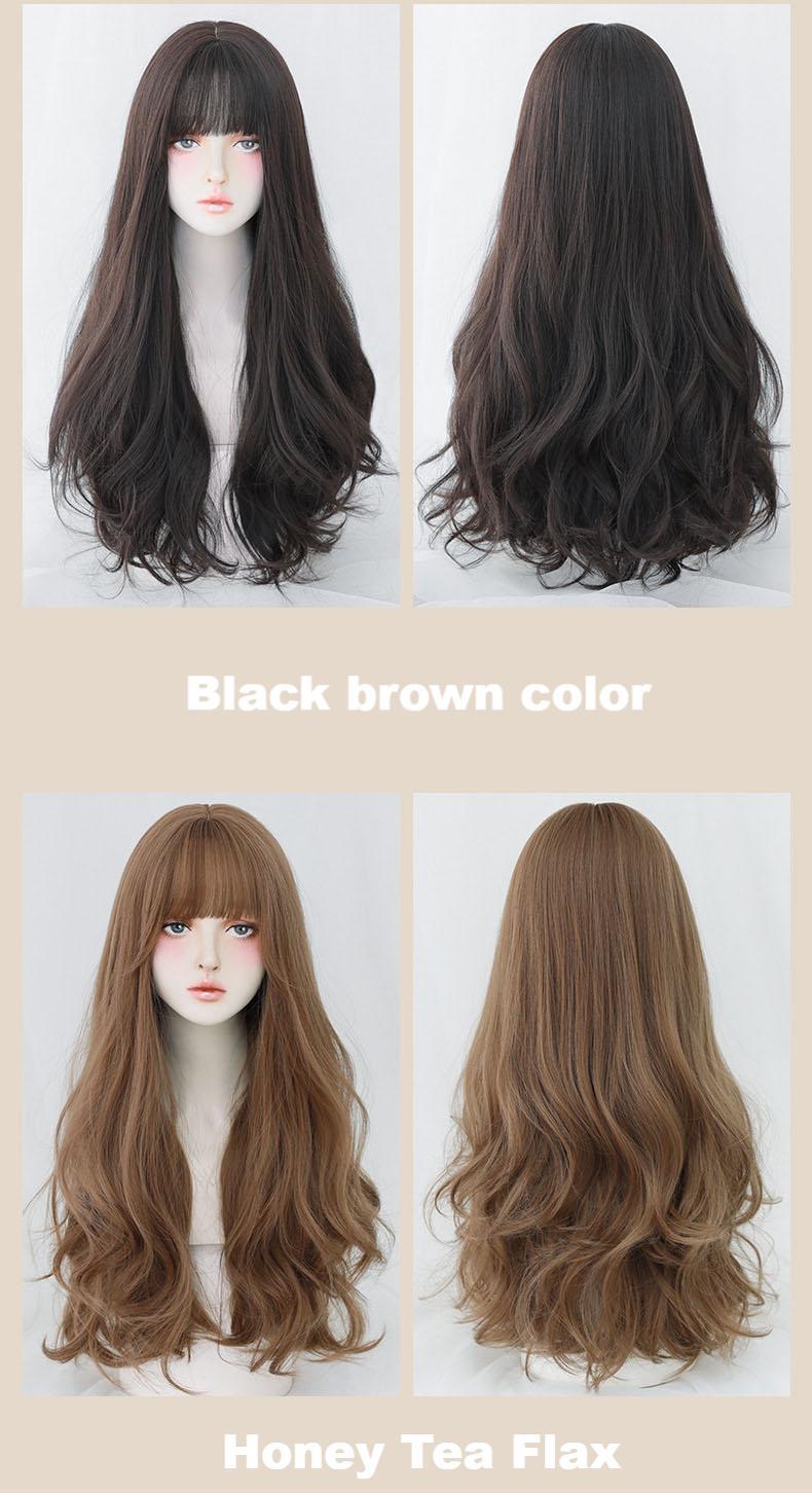 Gentle temperament and waist length curly hair,wig