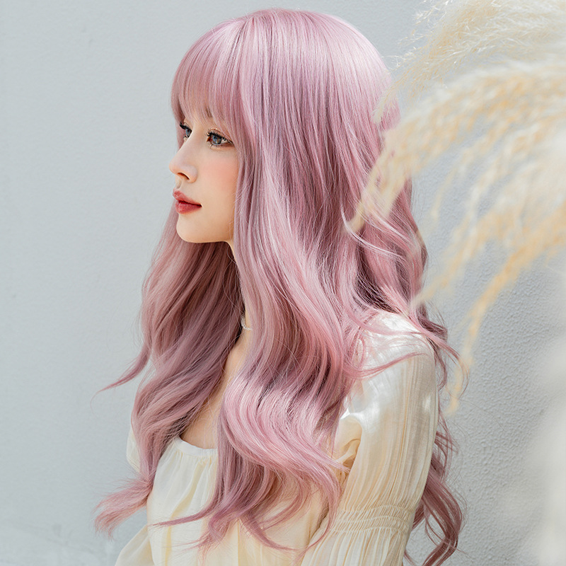 Sweet big wave long curly hair can be cosplay,wig