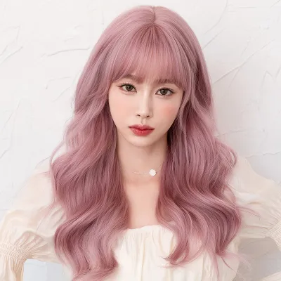 Sweet big wave long curly hair can be cosplay,wig 02