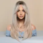 European and American medium length temperament curly hair,wig