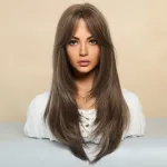 European and American medium length temperament curly hair,wig