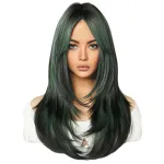 European and American medium length temperament curly hair,wig