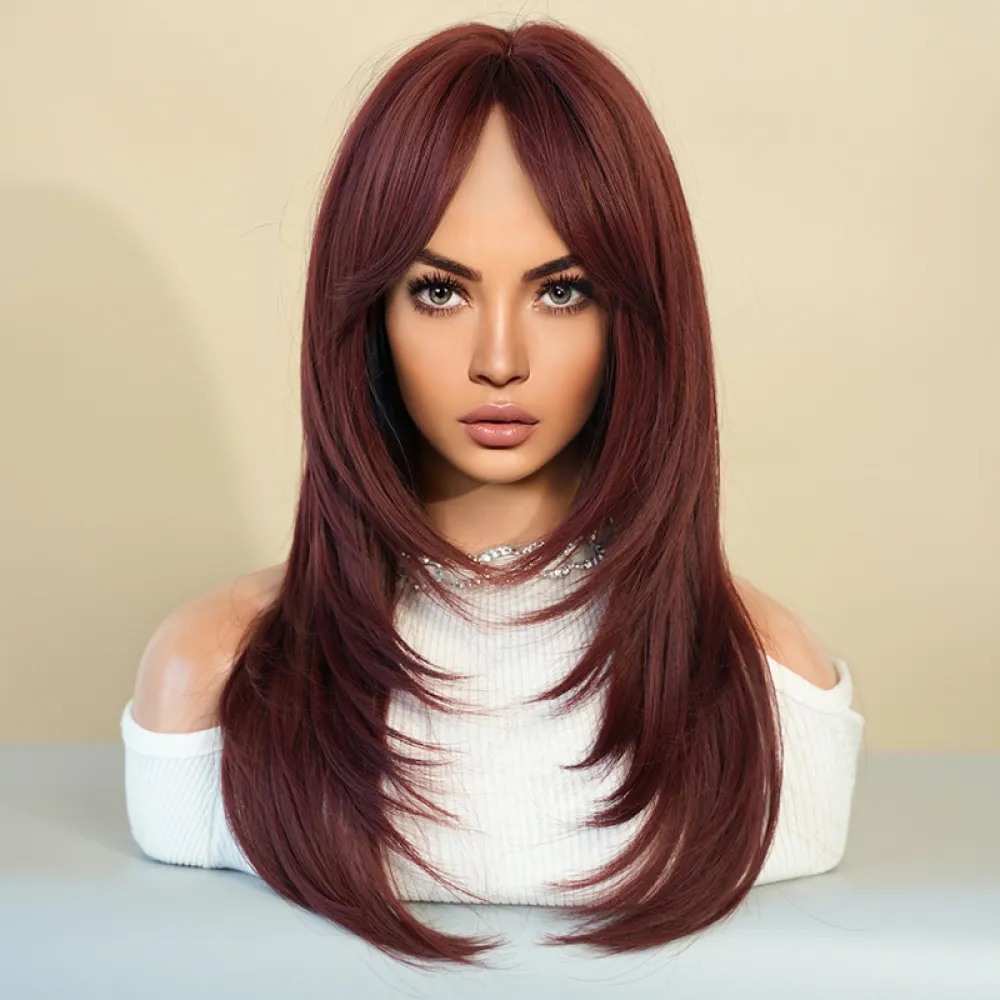 European and American medium length temperament curly hair,wig