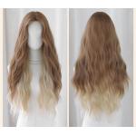 Water ripple dyed long curly hair,wig