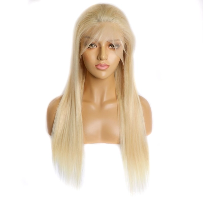 13 * 6 lace wig set for real hair in light gold color，human hair 01