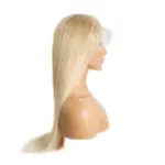 13 * 6 lace wig set for real hair in light gold color，human hair