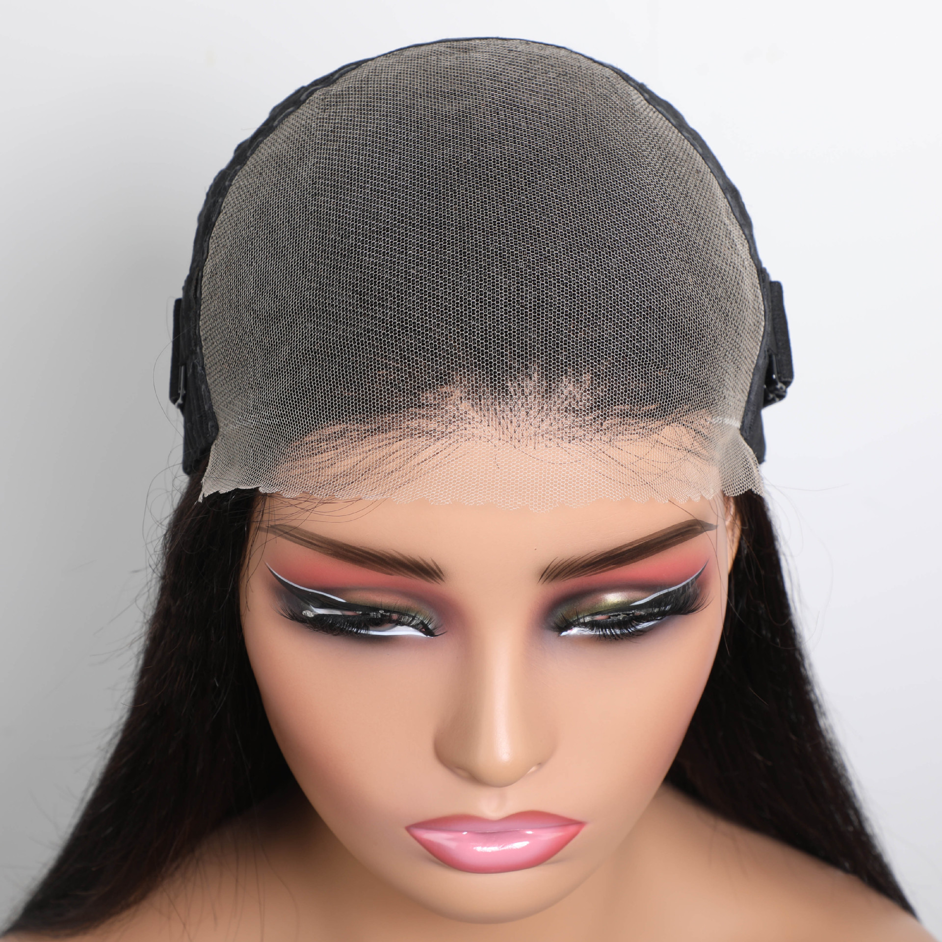 180% density adhesive free wig hairTrail Lace 5x7，human hair