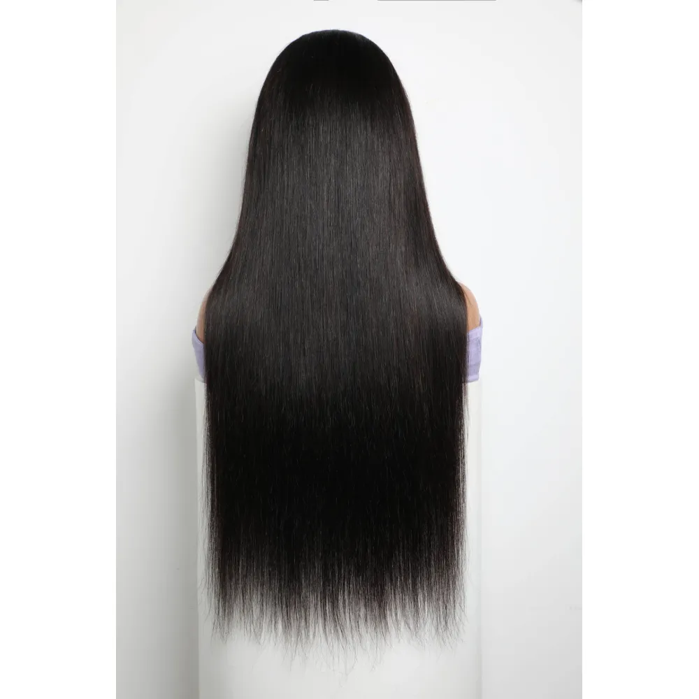 180% density adhesive free wig hairTrail Lace 5x7，human hair