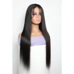 180% density adhesive free wig hairTrail Lace 5x7，human hair