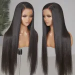 Bubble Hair 210% Density 13 * 4 Front Lace Wigs Closed Women's True Hair,human hair
