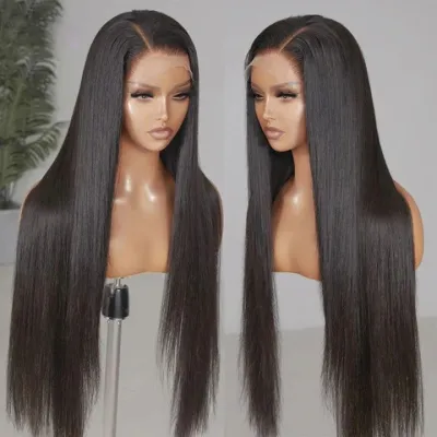 Bubble Hair 210% Density 13 * 4 Front Lace Wigs Closed Women's True Hair,human hair 01