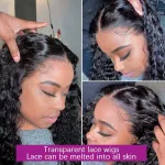 Lace wig 9A hair product pure real person curly hair，human hair