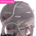 Lace wig 9A hair product pure real person curly hair，human hair