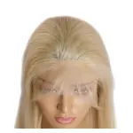 13 * 6 lace wig set for real hair in light gold color，human hair