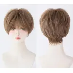 Neutral and handsome short hair, fluffy wig