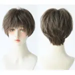 Neutral and handsome short hair, fluffy wig