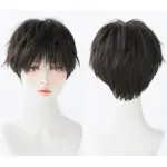 Neutral and handsome short hair, fluffy wig