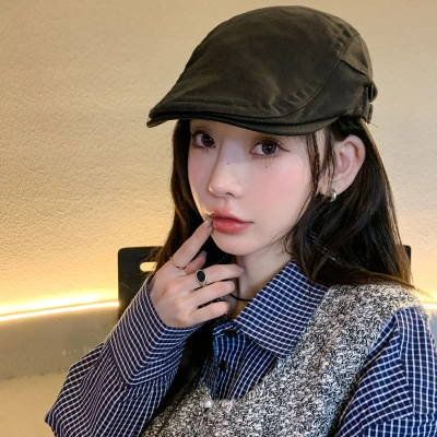 Korean Style Artist Beret Fashion Casual 01