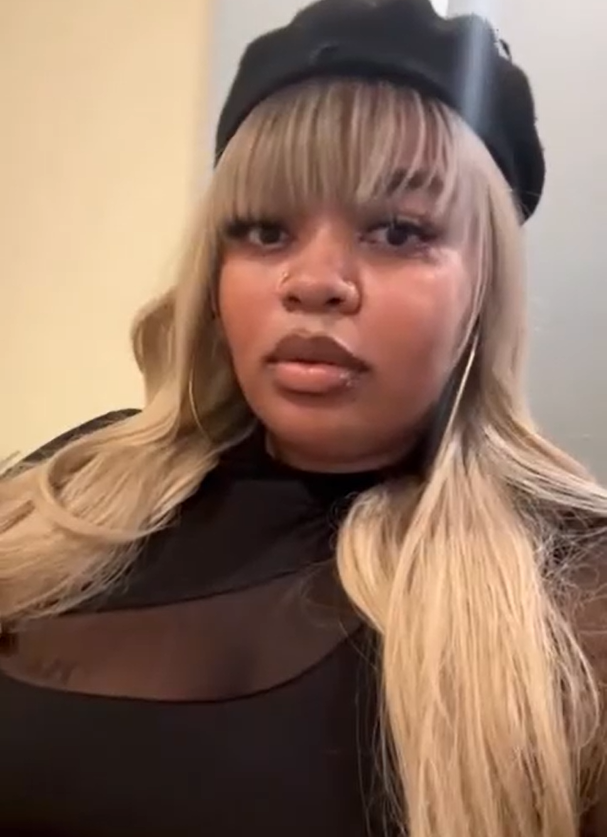 Beige mixed race long straight hair,wig review Mel Muller