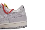  Reps StockX Shoes OFF WHITE x Nike Dunk SB Low The 50 NO.33 White Grey DJ0950-118??