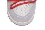  Reps StockX Shoes OFF WHITE x Nike Dunk SB Low The 50 NO.33 White Grey DJ0950-118??