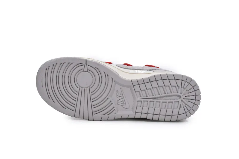  Reps StockX Shoes OFF WHITE x Nike Dunk SB Low The 50 NO.33 White Grey DJ0950-118??