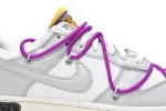 Reps StockX Shoes OFF WHITE x Nike Dunk SB Low The 50 NO.28 White Grey DM1602-111??